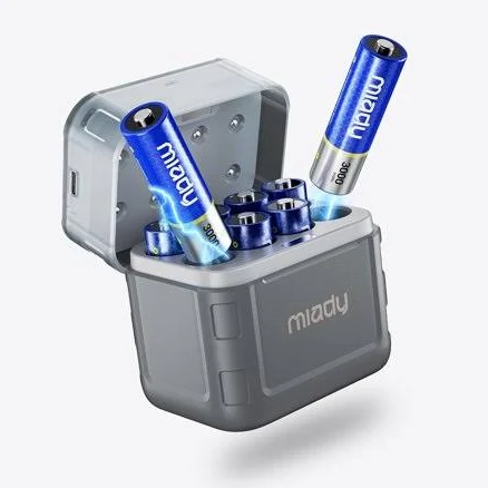 Batería Miady 8 Pack AA Rechargeable 1.5V