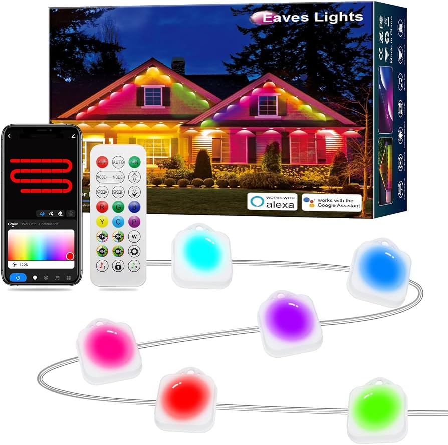 Luces LED permanentes Vitrina Top 100FT