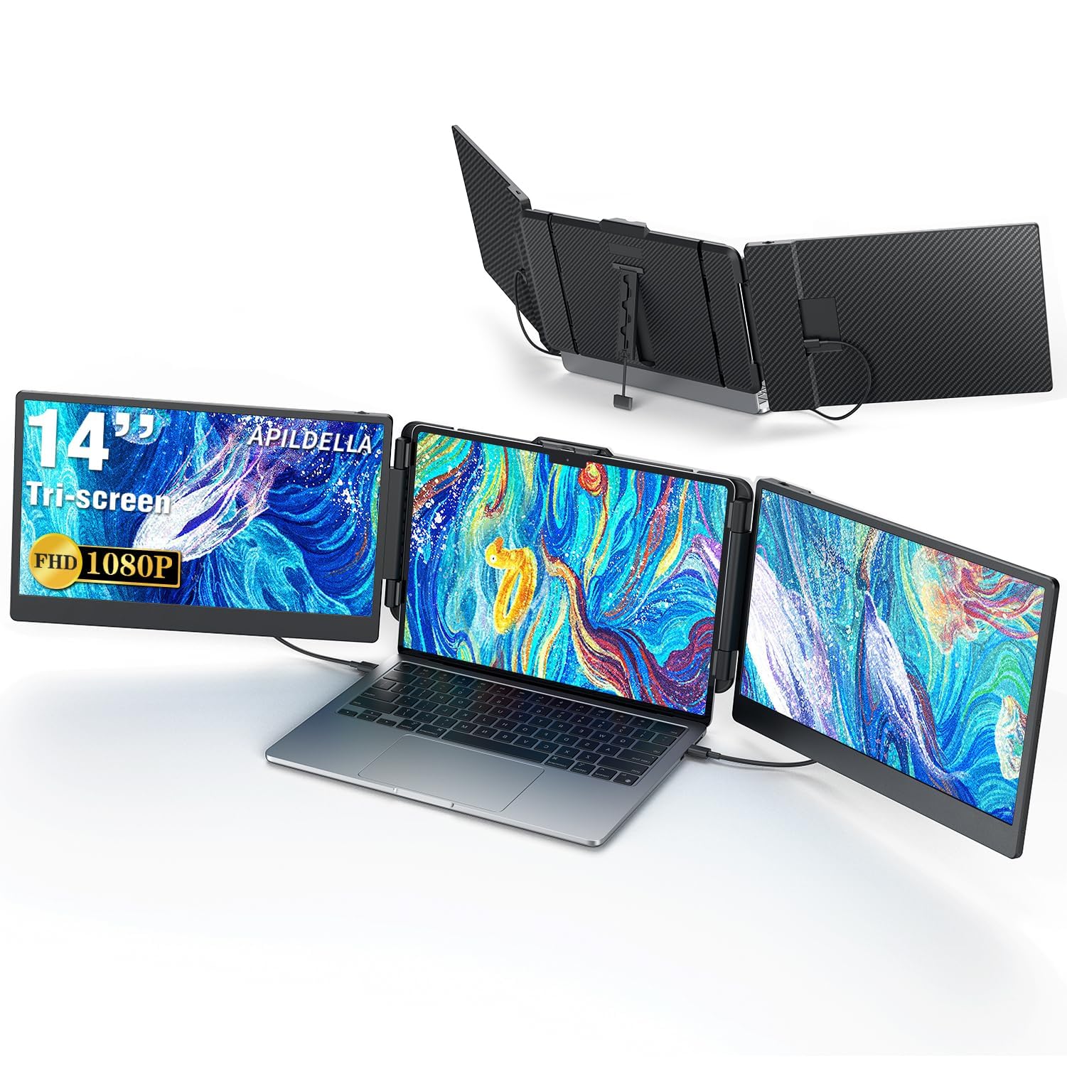 Extensor de pantalla triple para portátil NG ECO S7