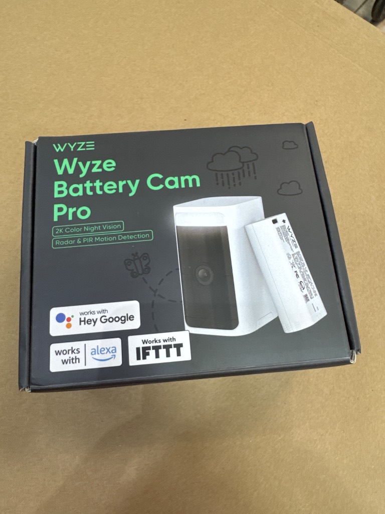 Cámara de seguridad Wyze Battery Cam Pro